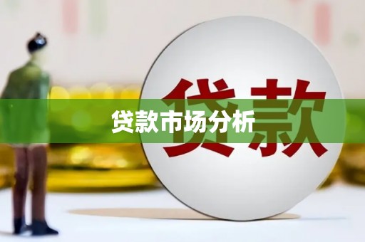仙居贷款市场分析