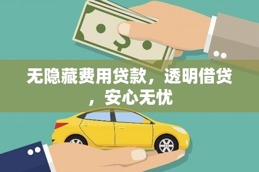 仙居无隐藏费用贷款，透明借贷，安心无忧
