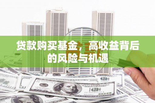 仙居贷款购买基金，高收益背后的风险与机遇