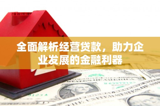仙居全面解析经营贷款，助力企业发展的金融利器