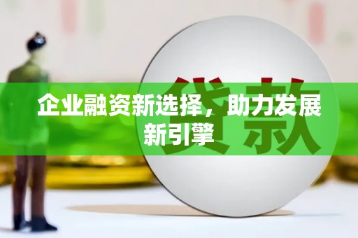 仙居企业融资新选择，助力发展新引擎