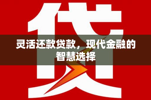仙居灵活还款贷款，现代金融的智慧选择