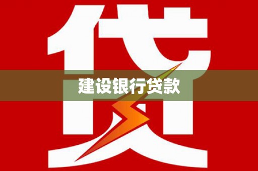 仙居建设银行贷款