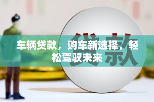 仙居车辆贷款，购车新选择，轻松驾驭未来