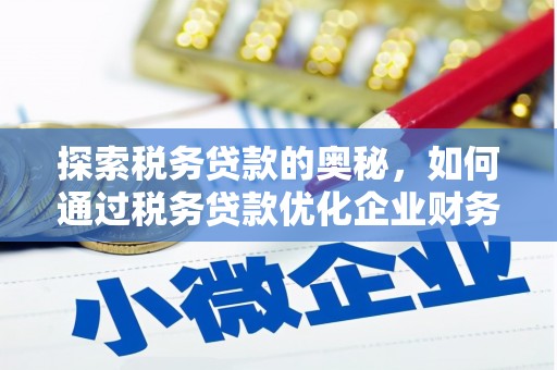 仙居探索税务贷款的奥秘，如何通过税务贷款优化企业财务