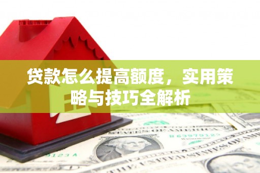 仙居贷款怎么提高额度，实用策略与技巧全解析