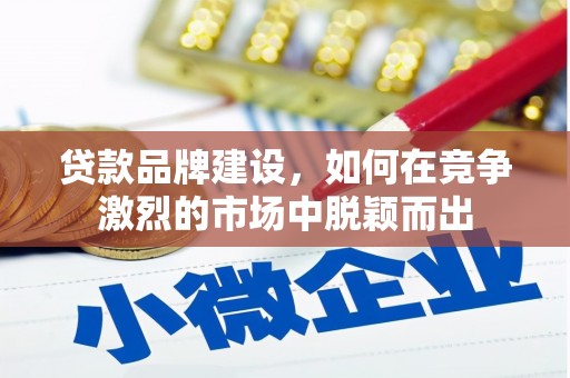 仙居贷款品牌建设，如何在竞争激烈的市场中脱颖而出