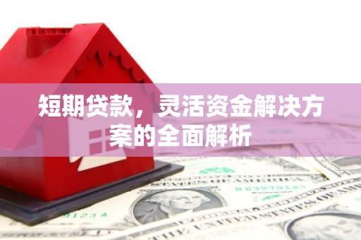 仙居短期贷款，灵活资金解决方案的全面解析
