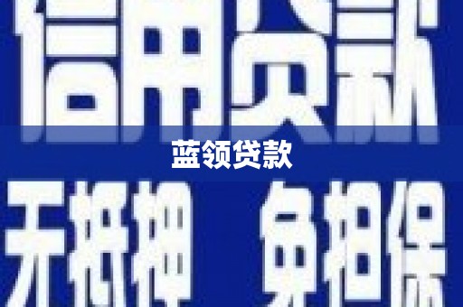仙居蓝领贷款