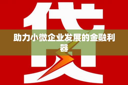 仙居助力小微企业发展的金融利器