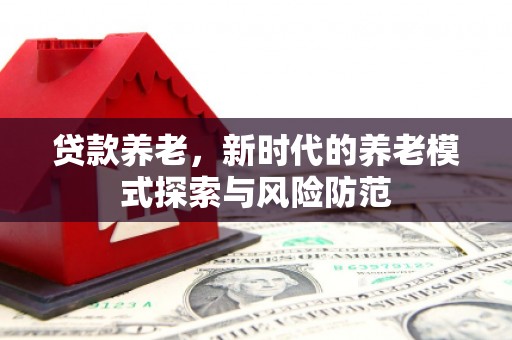 仙居贷款养老，新时代的养老模式探索与风险防范