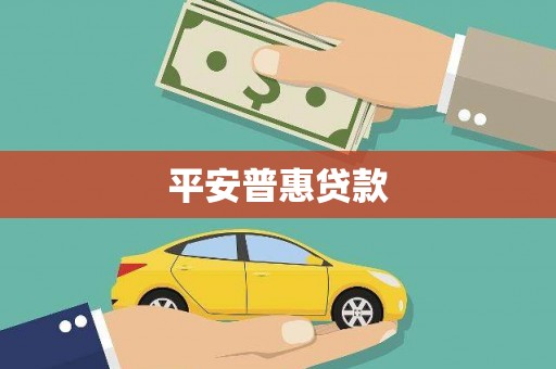 仙居平安普惠贷款